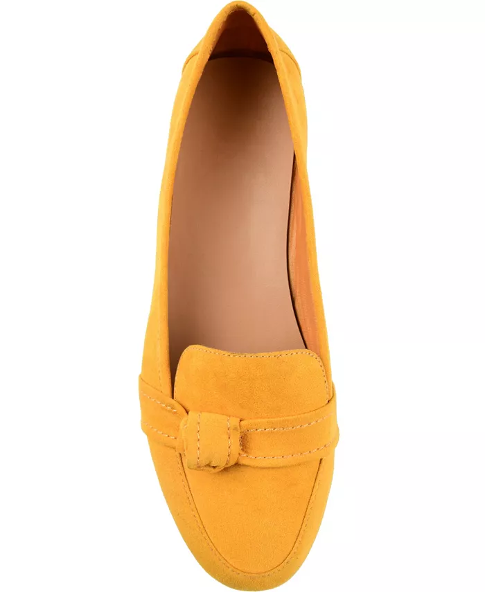 Женские балетки Marci Slip On Journee Collection, желтый — фото 4