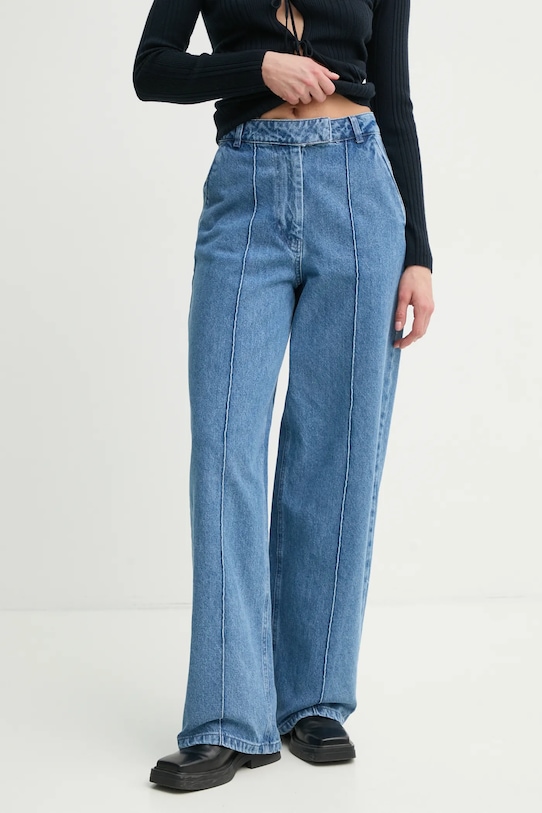 

Хлопковая толстовка Guess Jeans, темно-синий