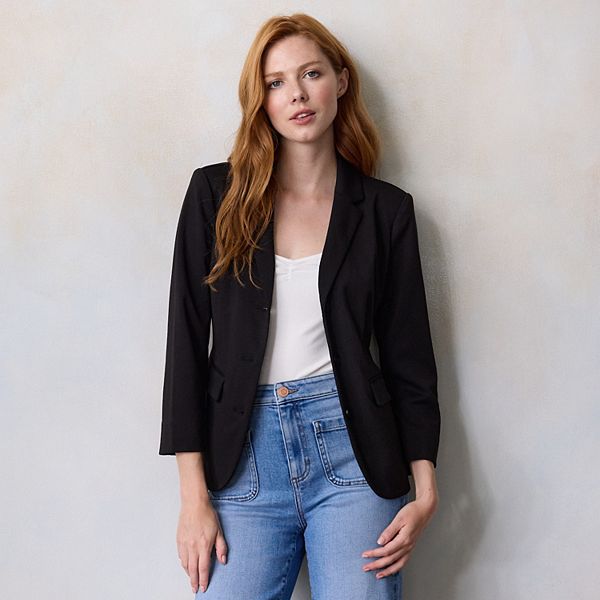 

Женский приталенный блейзер ponte Lc Lauren Conrad