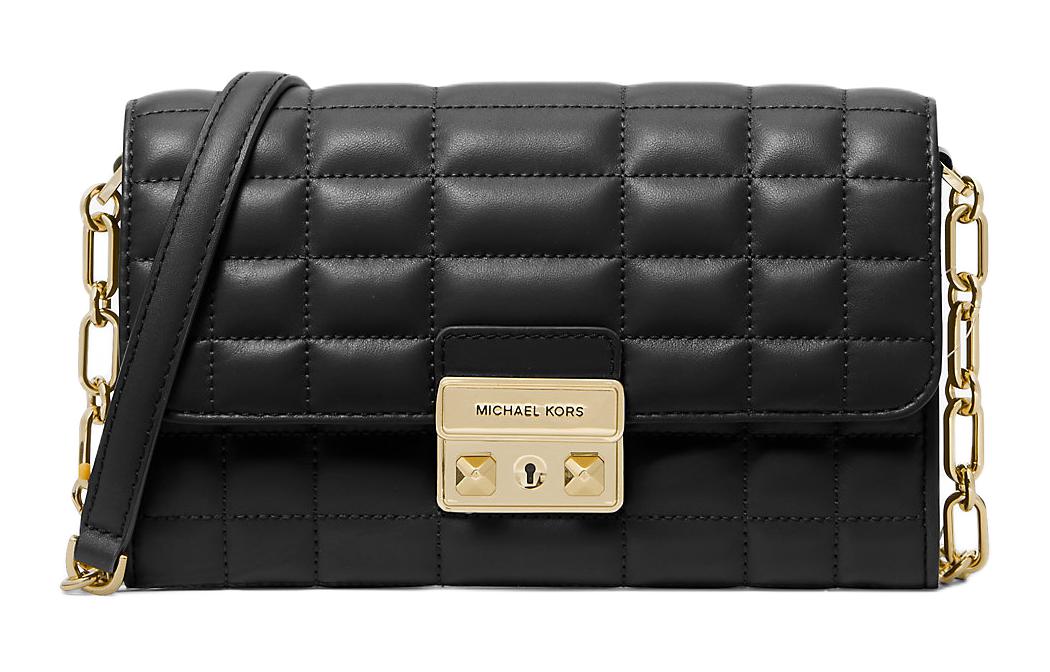 

Кожаная сумка через плечо, кросс-боди Tubas Women's Black MICHAEL KORS