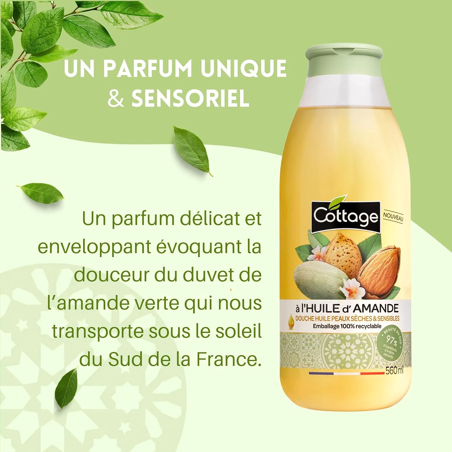 Масло для душа «Almond Oil» от Cottage Cottage — фото 3