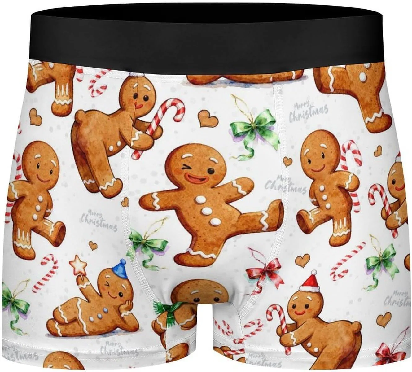 Боксеры с новогодним принтом, Christmascookies — фото 4