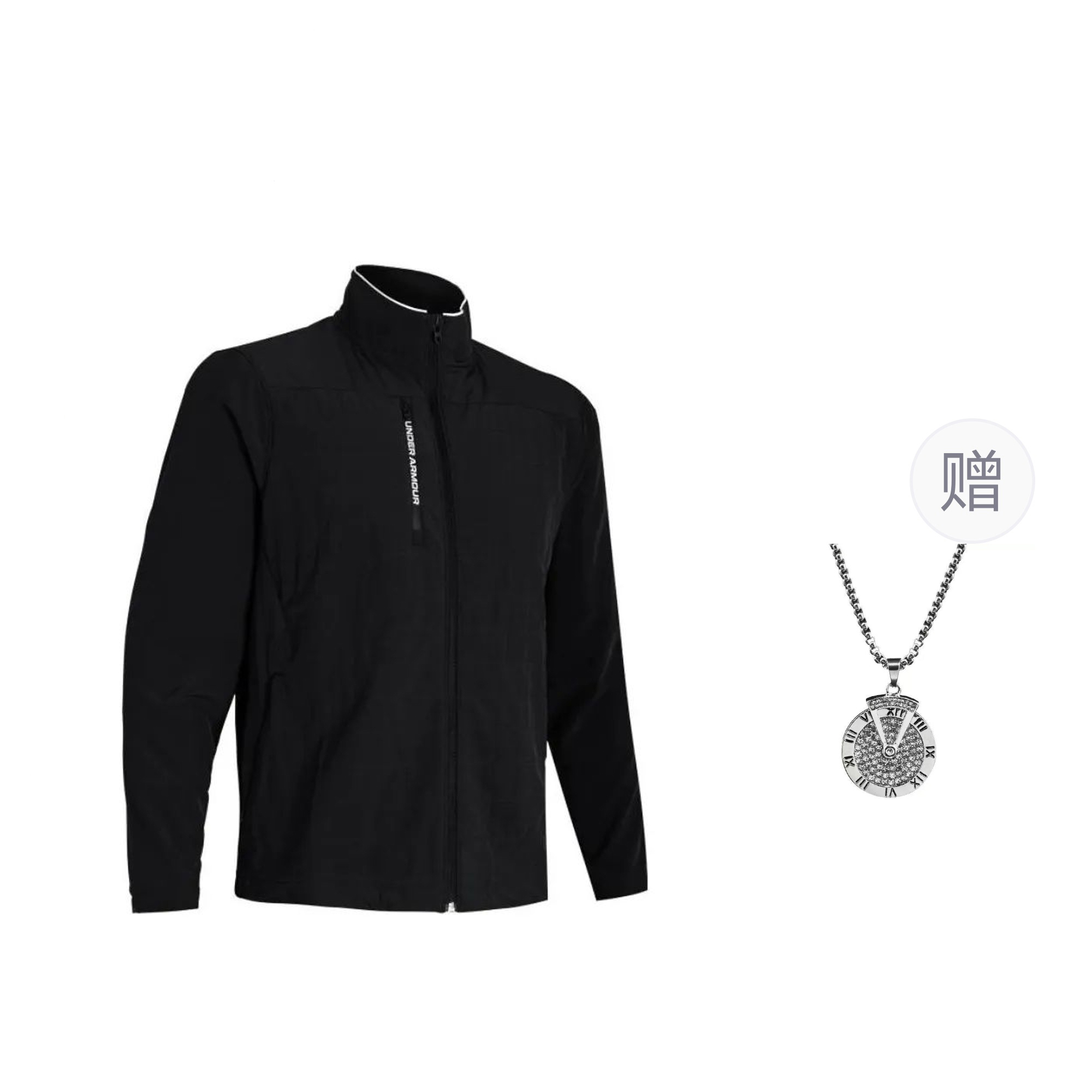 

Under Armour Куртка Storm Revo Jackets Coats Men's Black с ожерельем, Черный, Under Armour Куртка Storm Revo Jackets Coats Men's Black с ожерельем
