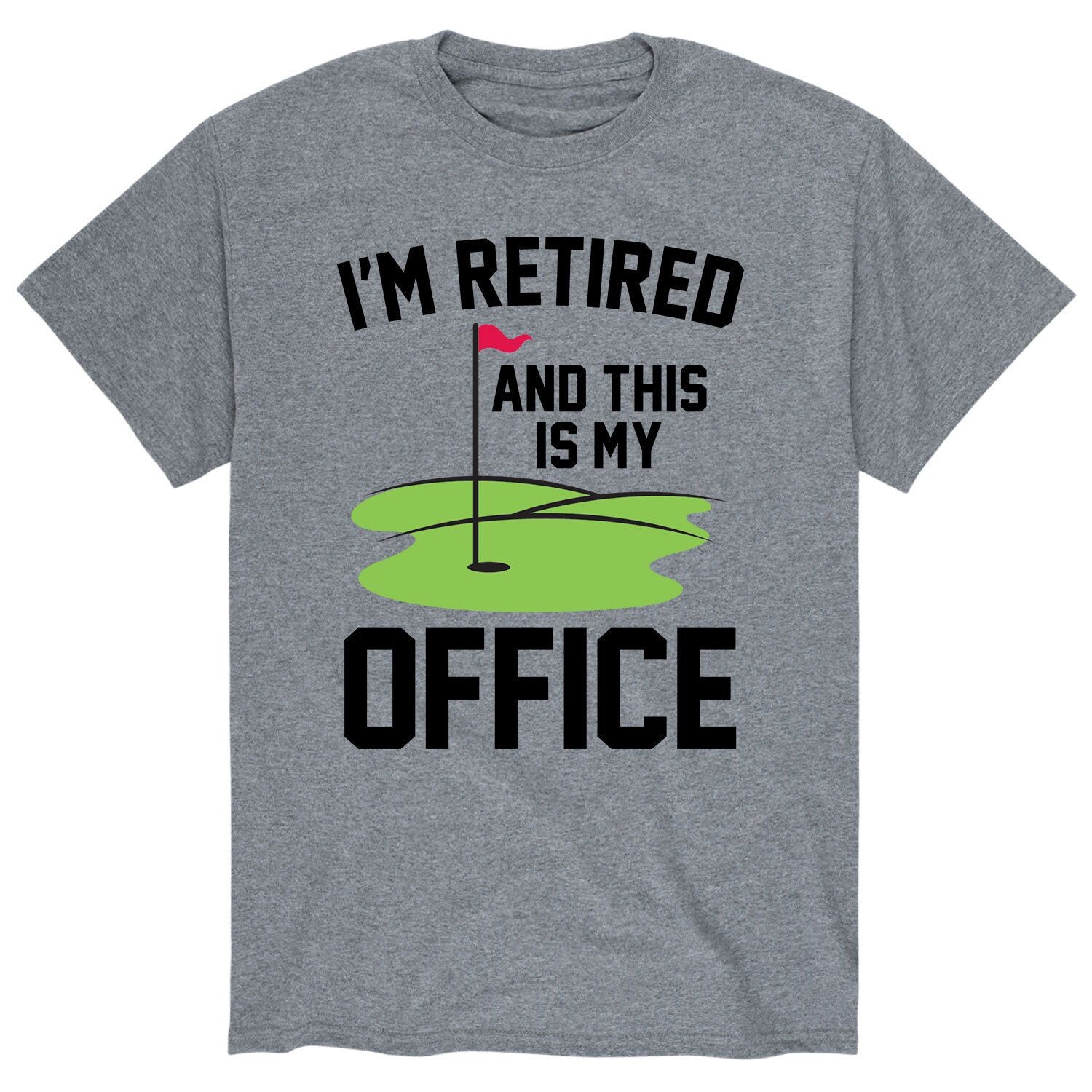 

Мужская футболка «Я на пенсии» This Is My Office Licensed Character