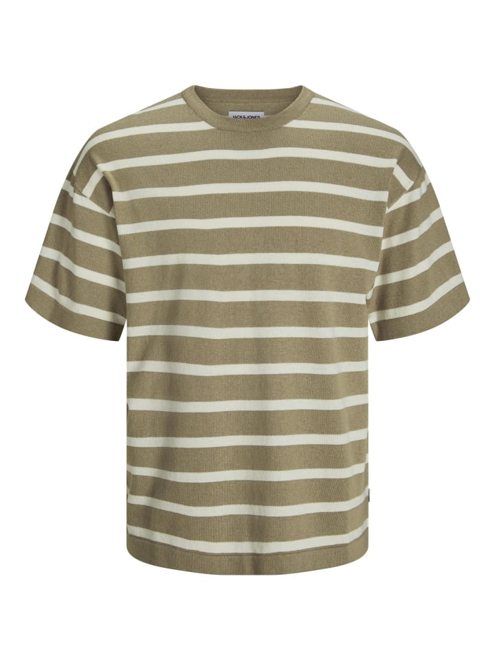 

Вязаная футболка цвета кориандра Jack & Jones
