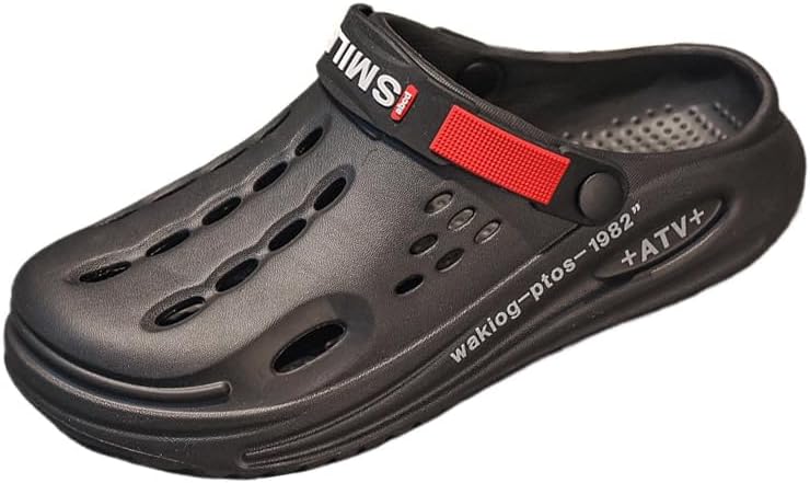 

Домашние тапочки FmShi Garden однотонные из ЭВА, черный