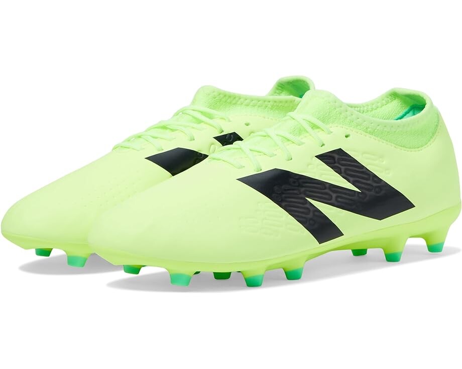 Кроссовки New Balance TEKELA MAGIQUE FG V4+, цвет Bleached Lime Glo/Lime Leaf