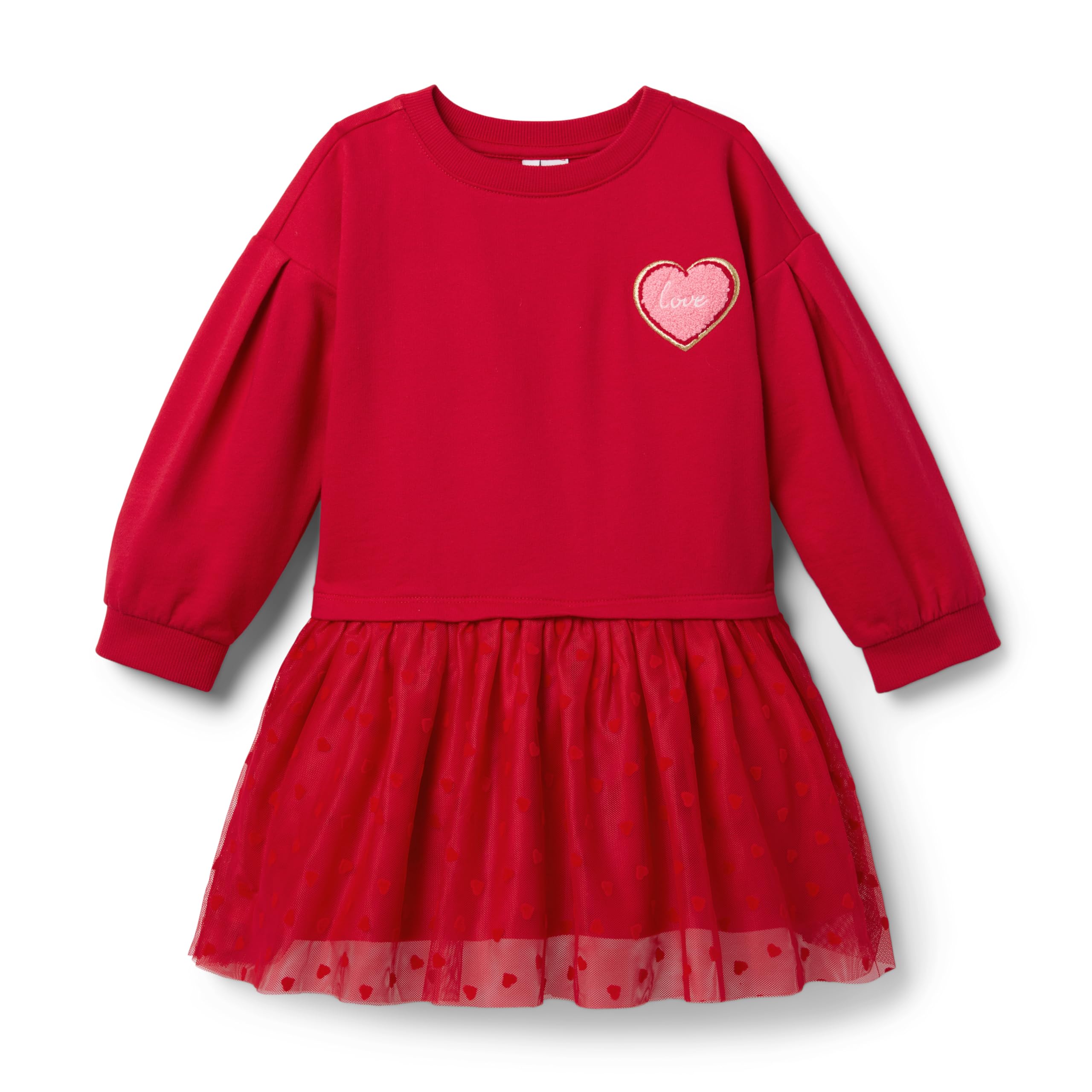 

Платье Janie and Jack Tulle Icon Dress, красный