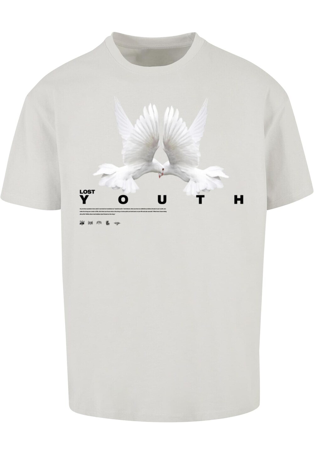 

Футболка Lost Youth Dove, серый