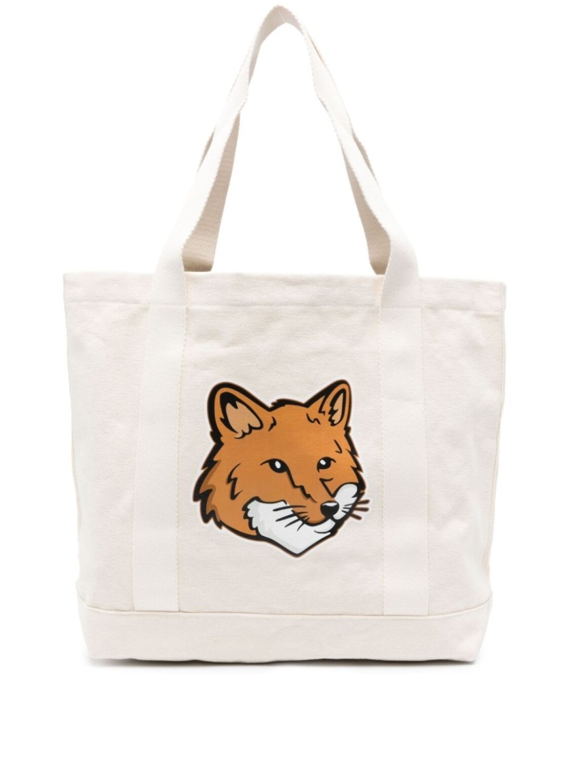

Maison Kitsuné сумка-тоут Chillax Fox, нейтральный цвет