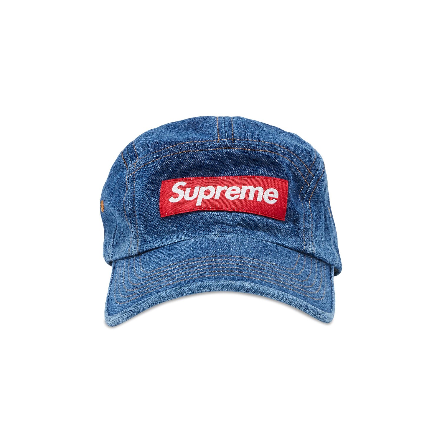 

Кепка из саржевого чиноса Supreme, джинсовая ткань