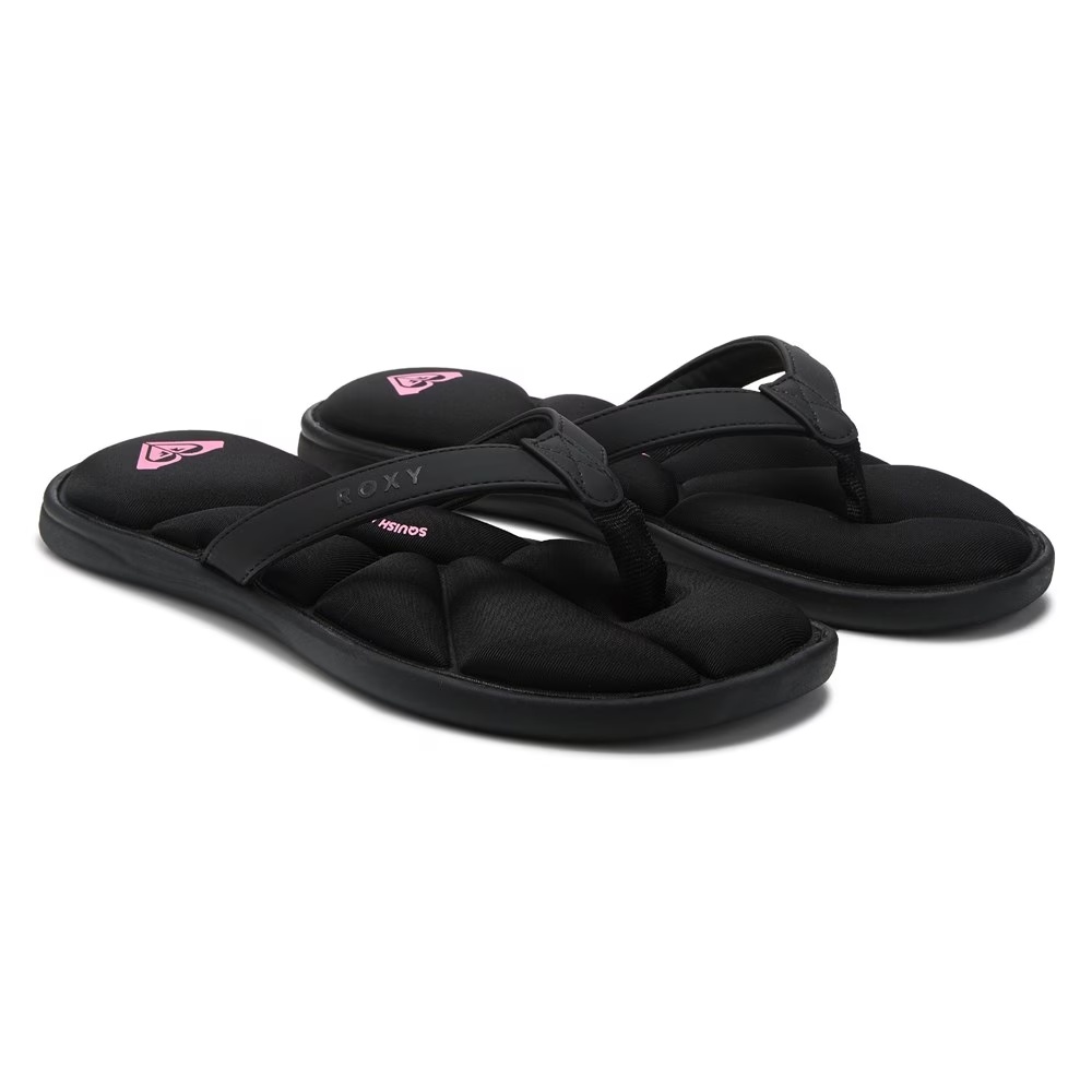 Женские шлепанцы Roxy, black