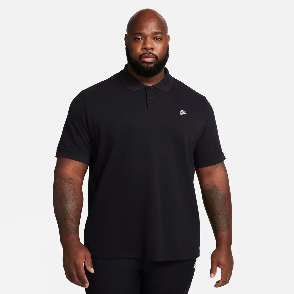 

Мужская клубная футболка поло Nike, чёрный