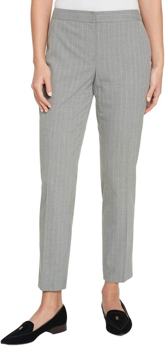 

Брюки до щиколотки в тонкую полоску от Tommy Hilfiger, Gray