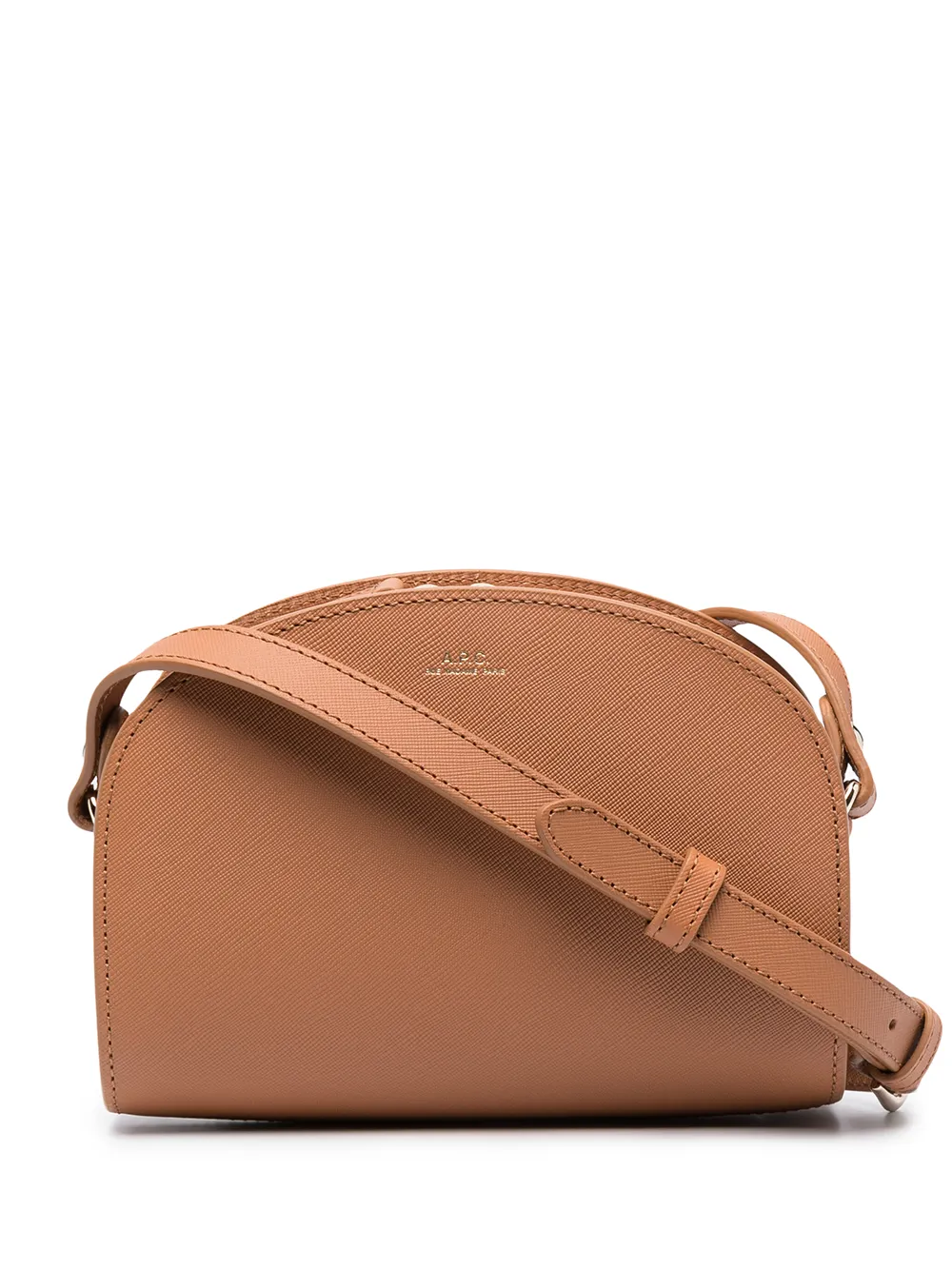 

Маленькая сумка на плечо Sac Demi-Lune A.P.C., коричневый
