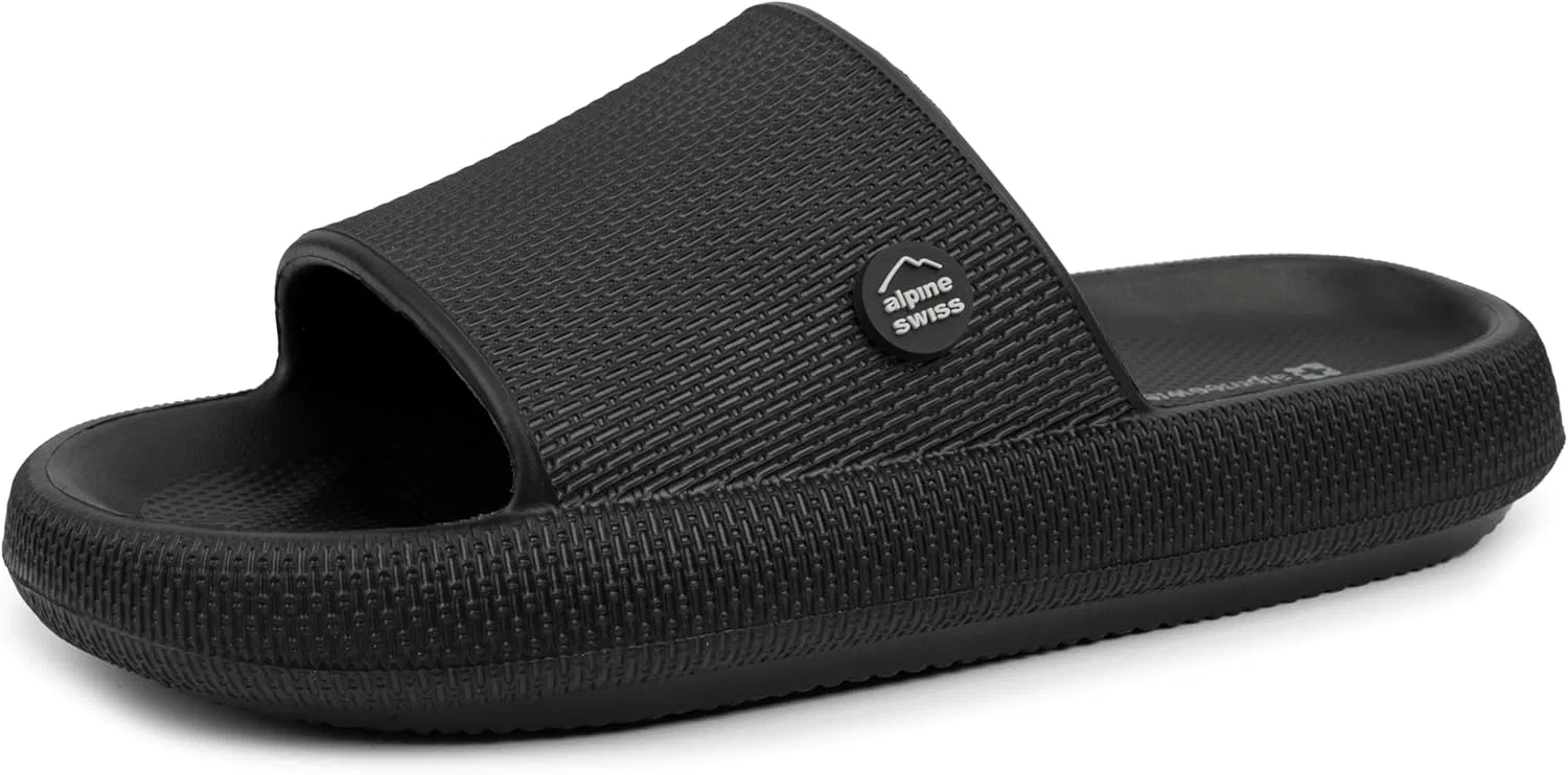 Сланцы Alpine Swiss водонепроницаемые, Black