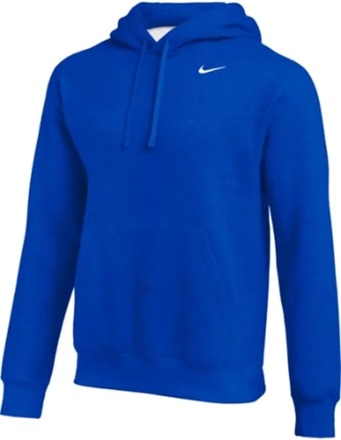 Толстовка Nike с капюшоном из флиса, Royal