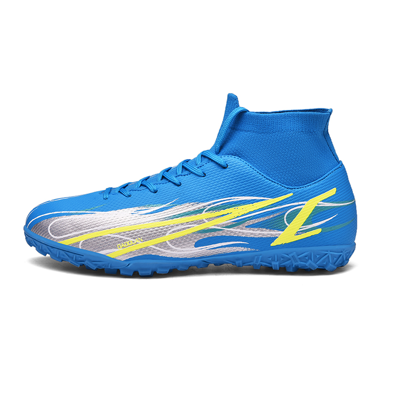 

Кроссовки для футбола низкие детские подростковые Cushioning Abrasion Resistant Rebound PROTECTCAMEL, синий turf