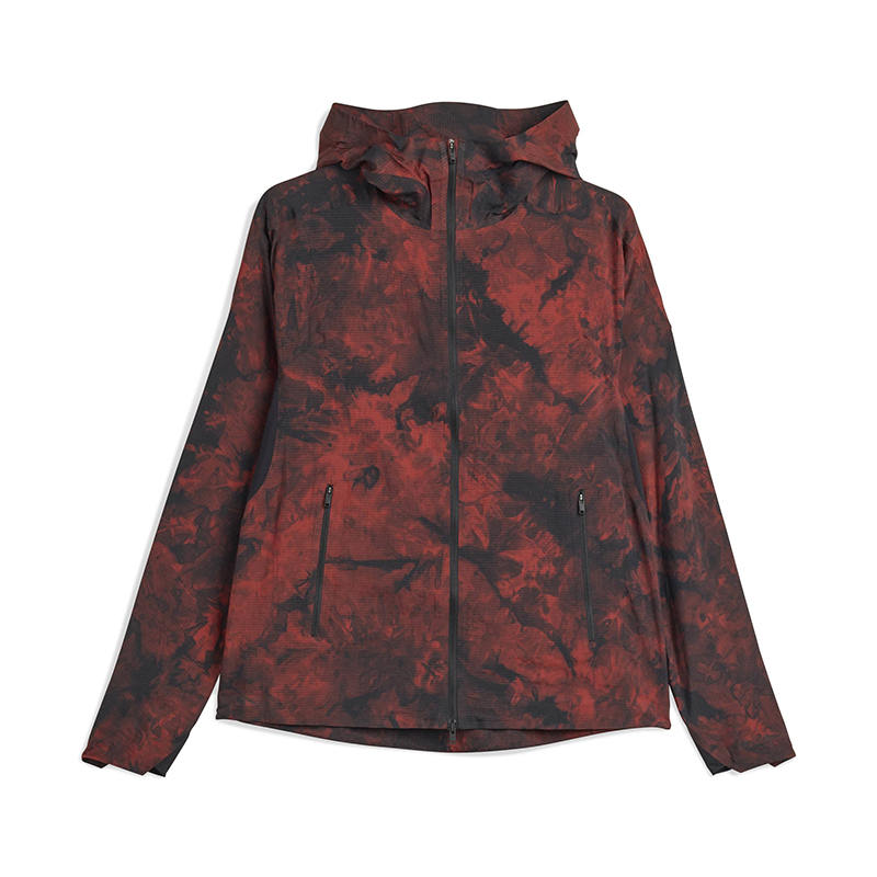 

Y-3 Куртка-ветровка Y 3 женская черно-красная, Red