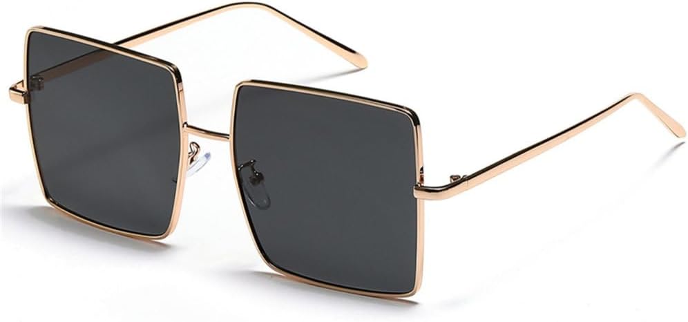 

Солнцезащитные очки для женщин в крупной оправе, модные солнцезащитные очки для мужчин, тонкие солнцезащитные очки для женщин, очки для активного отдыха, очки для путешествий TYUVIVO, Gold Grey