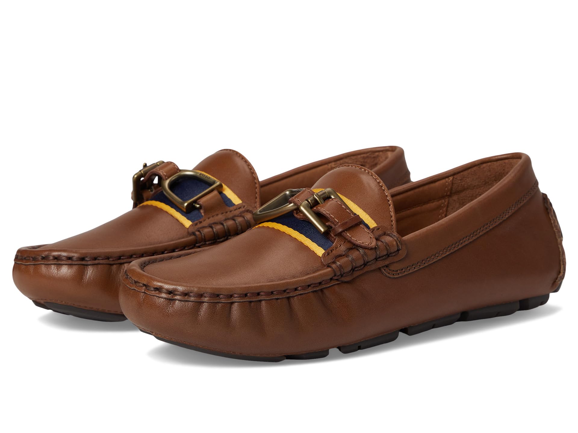 

Лоферы Polo Ralph Lauren Anders Leather Driver, желто-коричневый