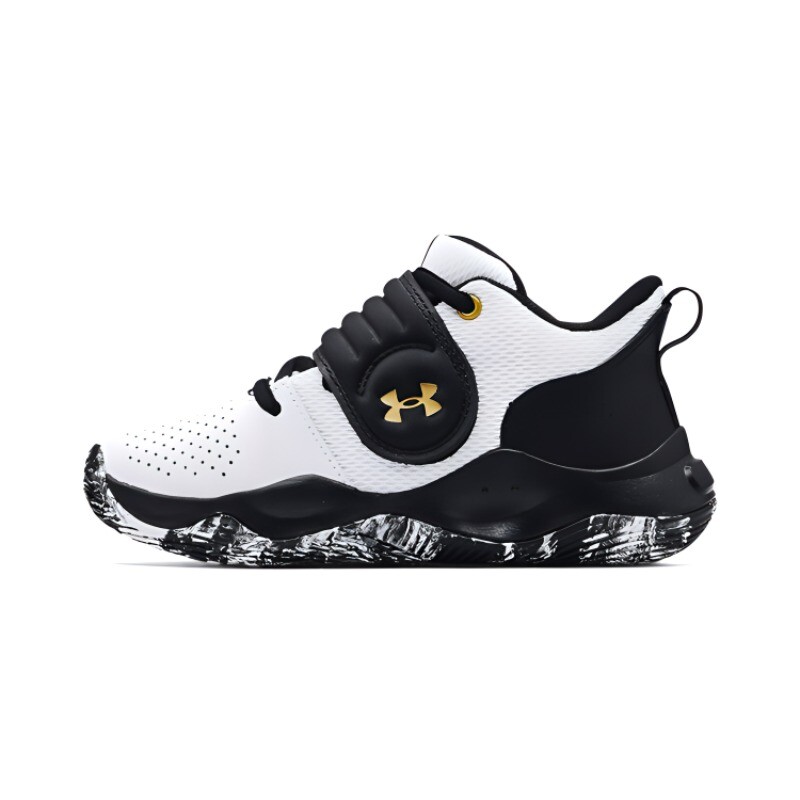 

Детские баскетбольные кроссовки PS Low-top черные/белые Under Armour
