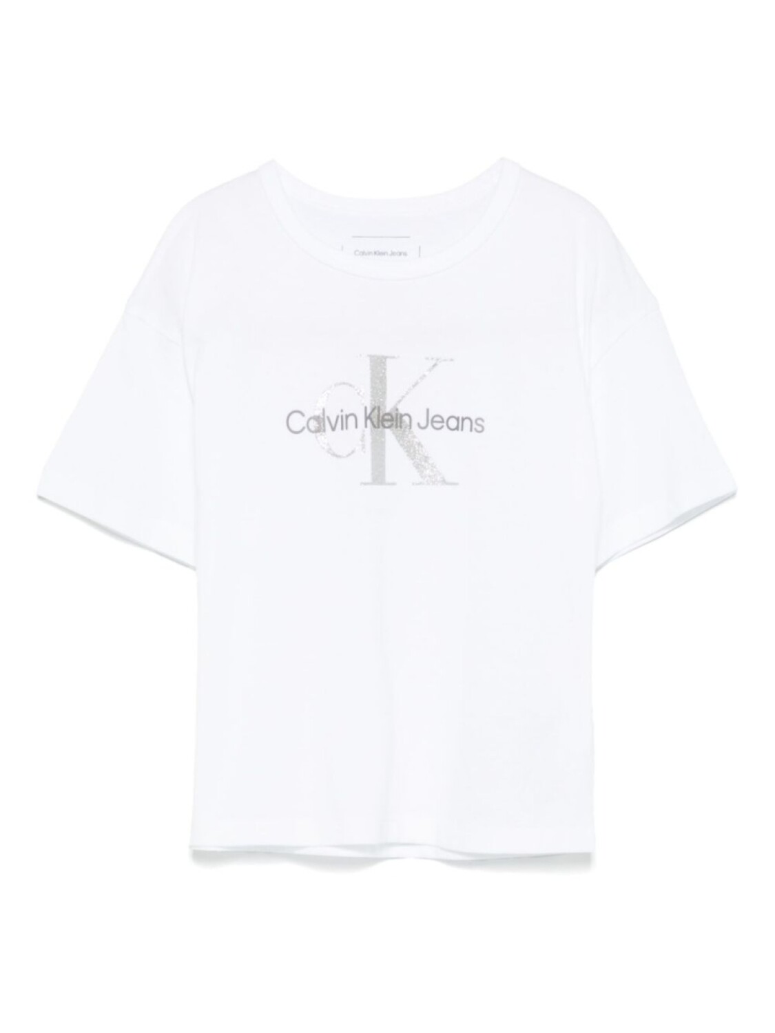 

Calvin Klein Kids футболка с логотипом, белый