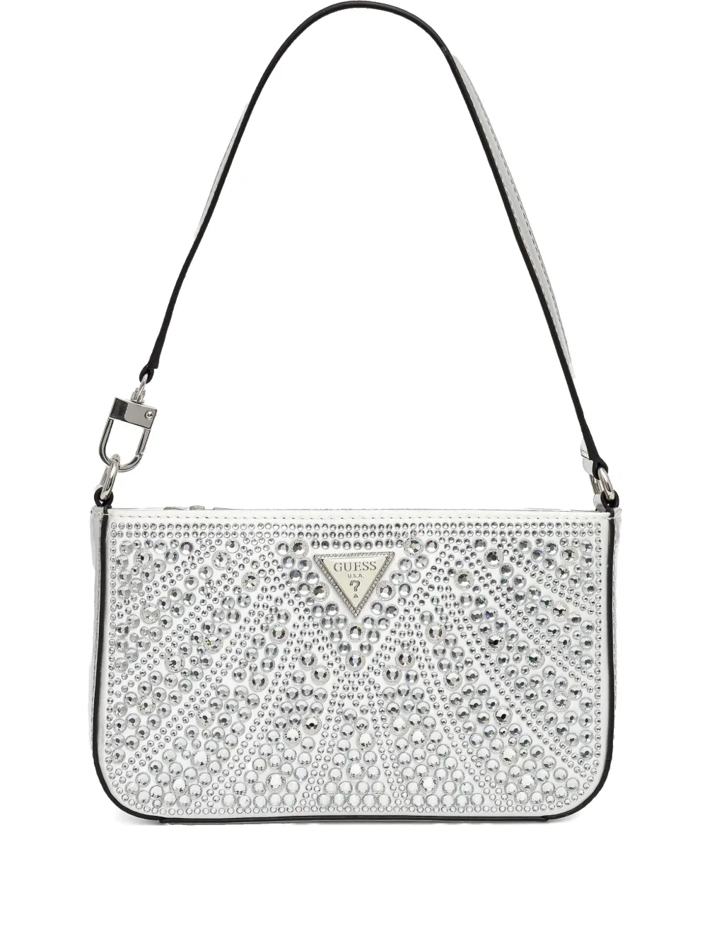 

Сумка-тоут Beauvoir размера мини GUESS USA, серебяный