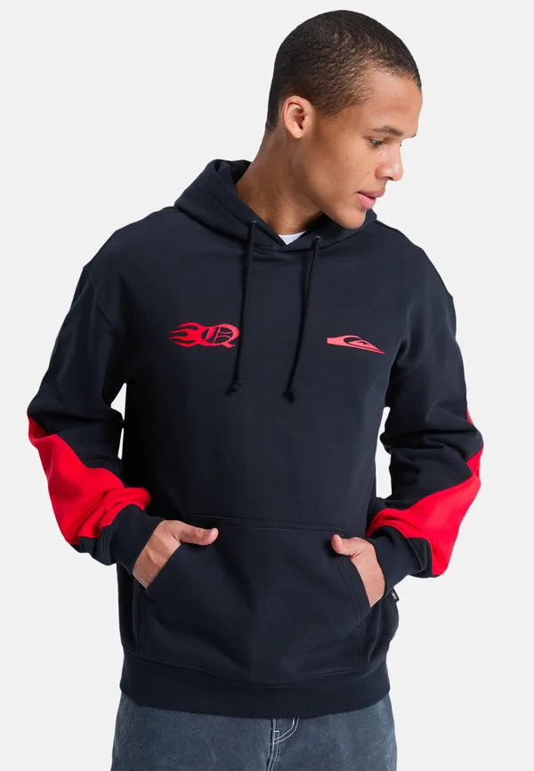 

Худи с изображением трезубца меркурия Quiksilver, Black, Черный, Худи с изображением трезубца меркурия Quiksilver, Black