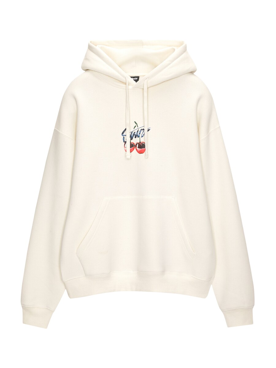

Толстовка с капюшоном Pull&Bear Sweatshirt, белый