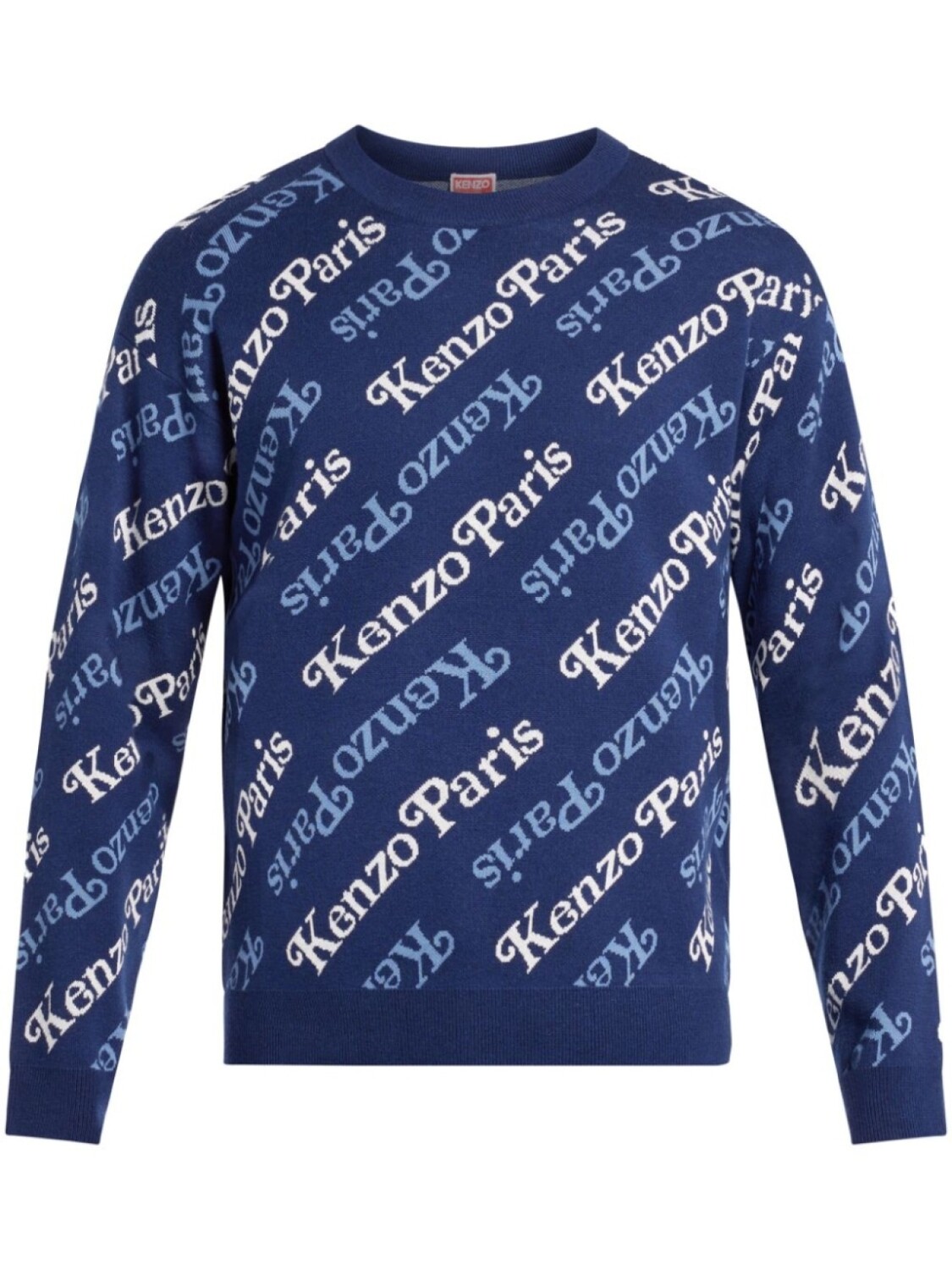 

Kenzo джемпер с монограммой, синий
