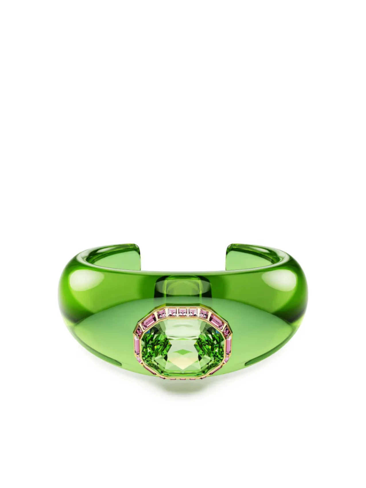 

Swarovski браслет-кафф Dulcis, зеленый
