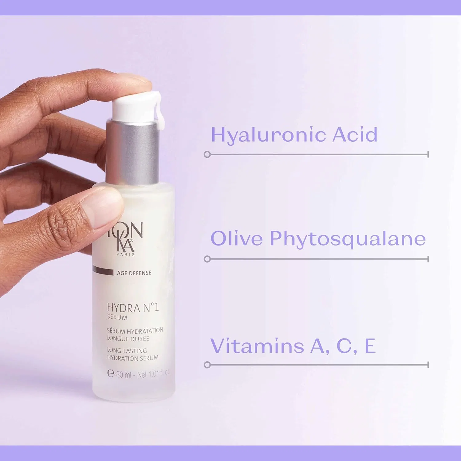 Бустер Yonka — Увлажняющая Age Defense Hydra No.1 Serum, 30 мл — фото 3