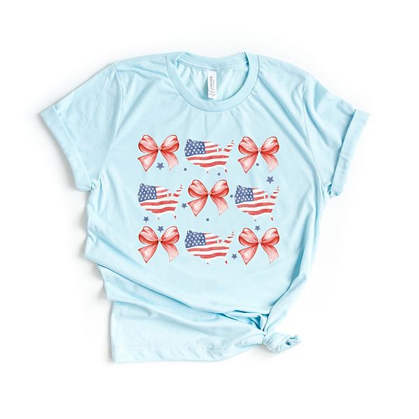 

Футболка с коротким рукавом Patriotic America Stacked Coquette Simply Sage Market, Зеленый, Футболка с коротким рукавом Patriotic America Stacked Coquette Simply Sage Market