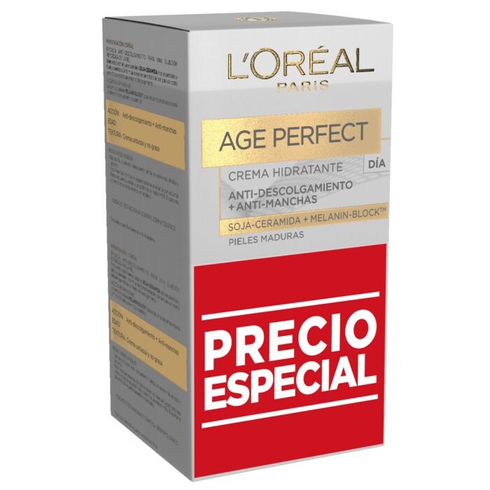 

Дневной крем для лица Age Perfect Colágeno Expert Crema Día Efecto Tensor L'Oréal París, 2 uds.