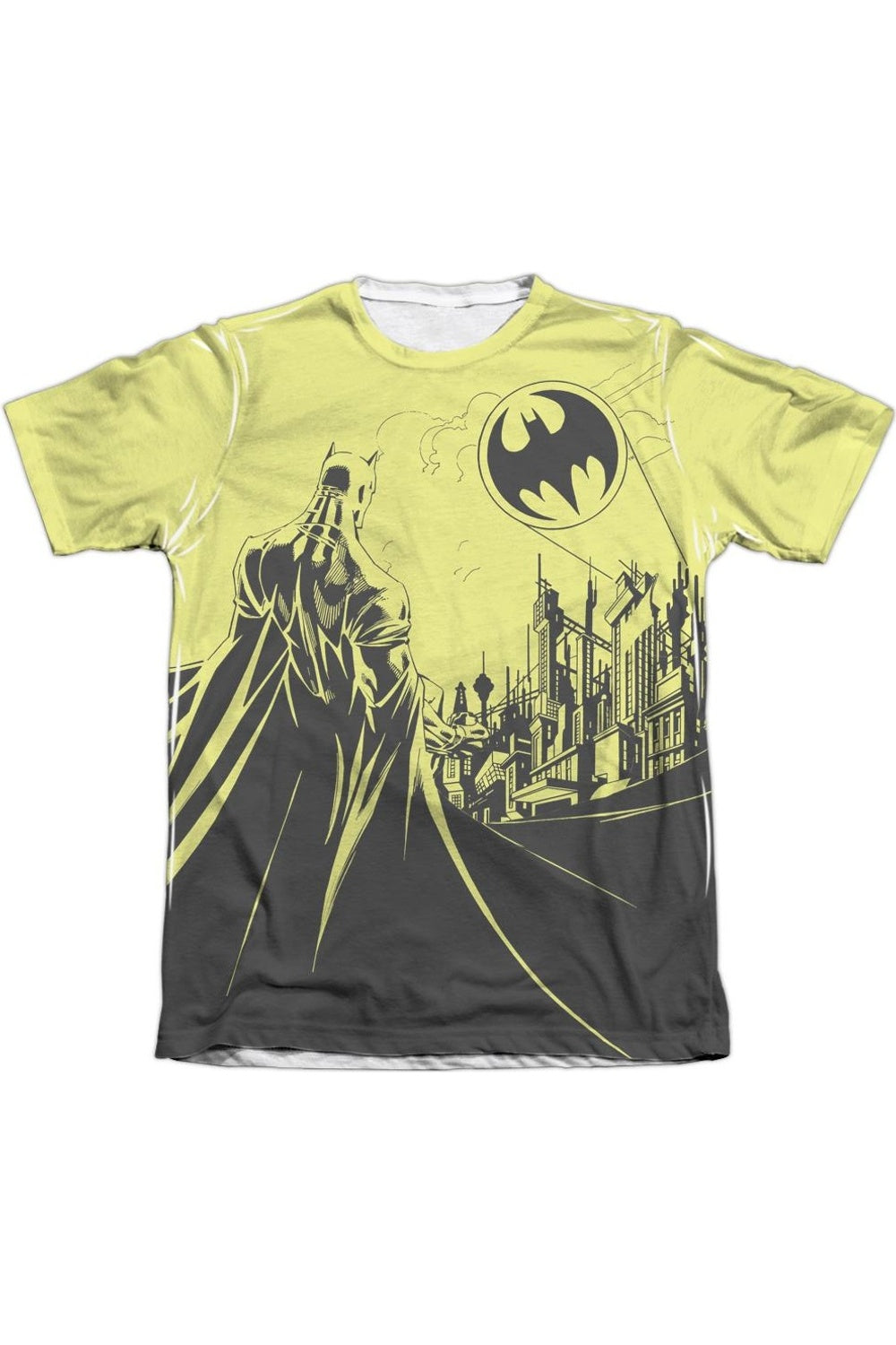 

Футболка с коротким рукавом Batman Bat Signal для взрослых 65/35 поли/хлопок Gildan, белый