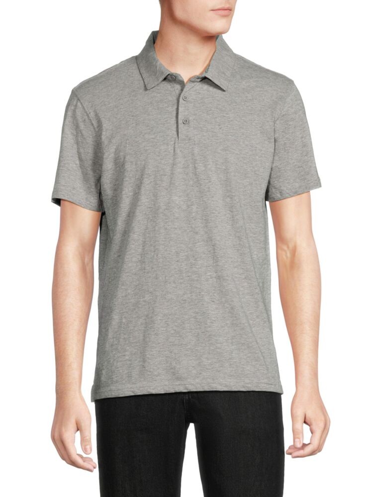 

Поло с принтом Saks Fifth Avenue, цвет Heather Grey