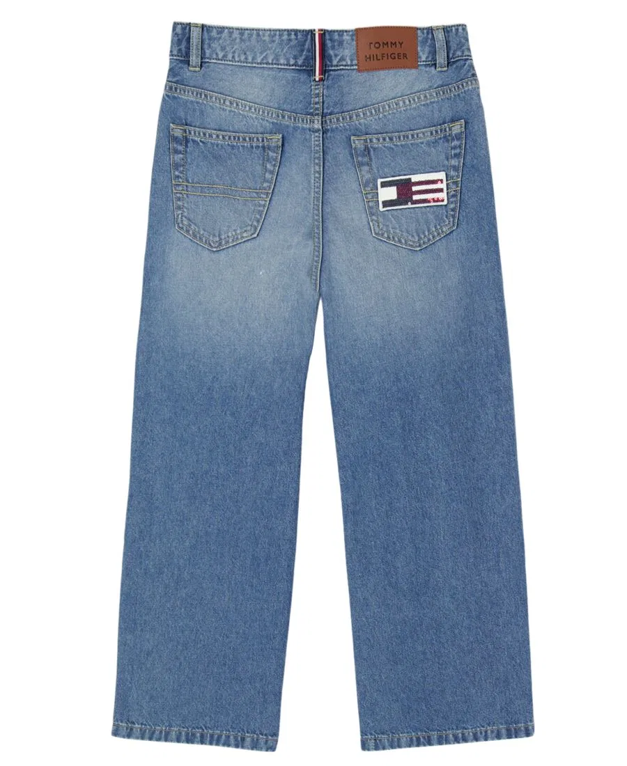 Широкие джинсы с заниженной талией Tommy Hilfiger, Dekalb Wash — фото 2