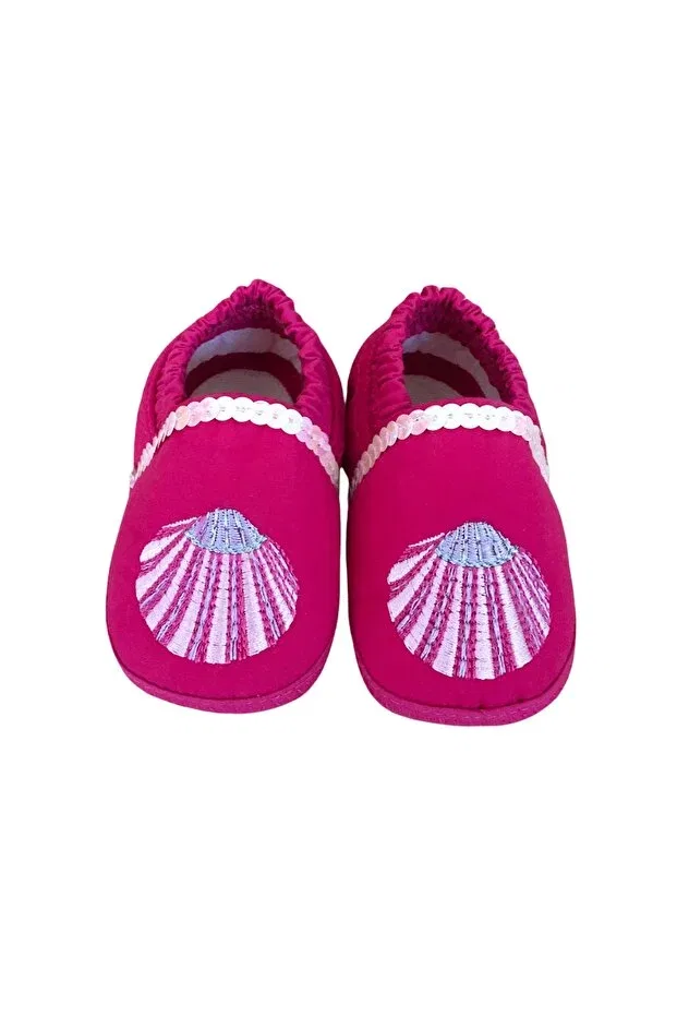 Детские тапочки для девочек фуксия Minitto, Fuchsia