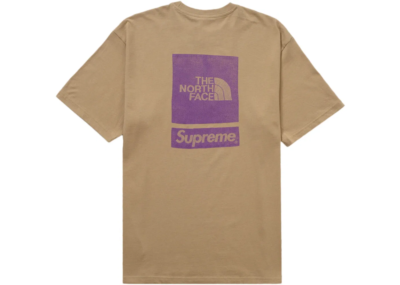 Мужская футболка с принтом Supreme The North Face Top, Khaki