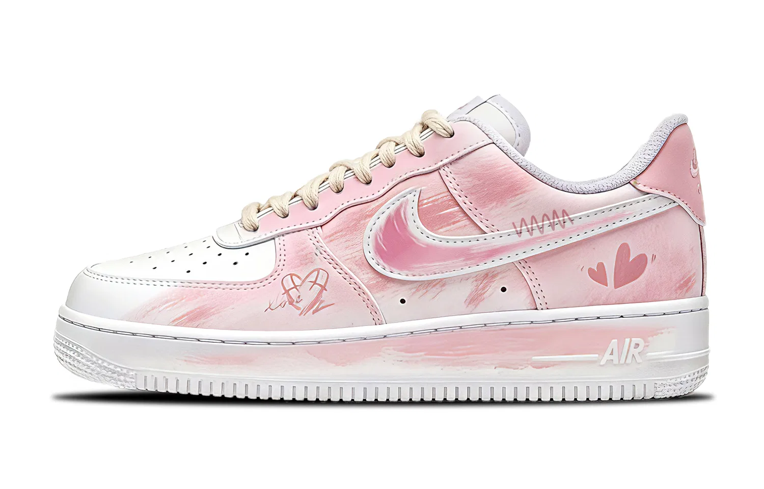 Детские кроссовки для скейтбординга Peach Mist Love Confession Nike — фото 4