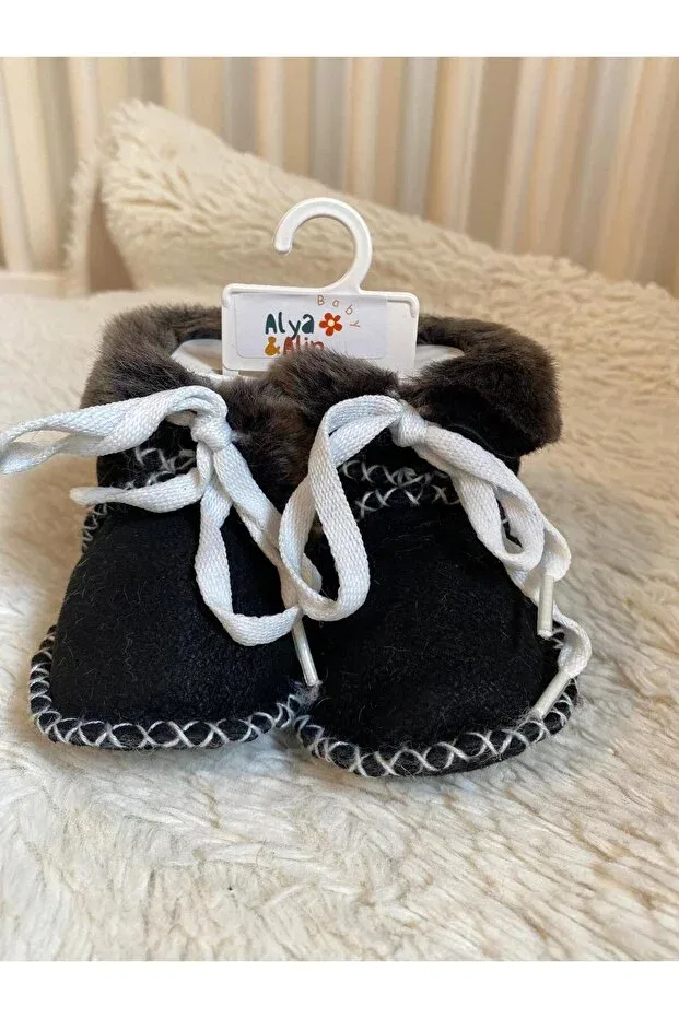 Детские ботиночки для мальчиков из натуральной кожи Alya&Alin Baby, Brown Model2