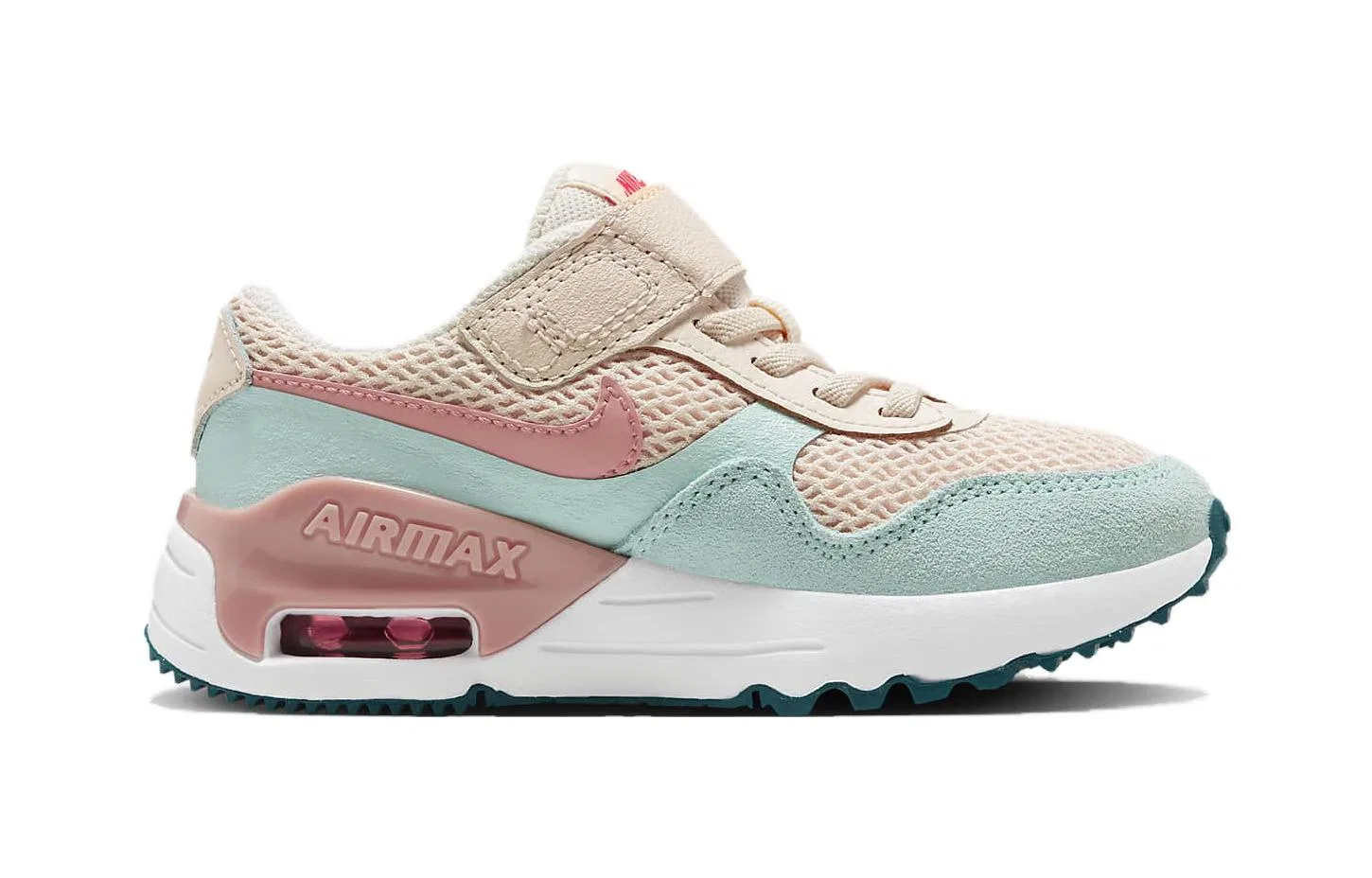 Детские кроссовки с амортизацией Air Max SYSTM Guava Ice Jade Ice Nike, Guava Ice Jade Ice — фото 3