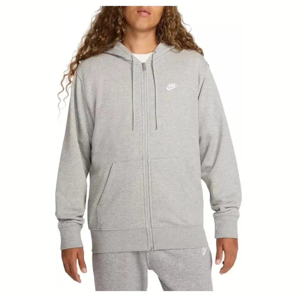 Мужское худи-олимпийка Club Nike, Grau