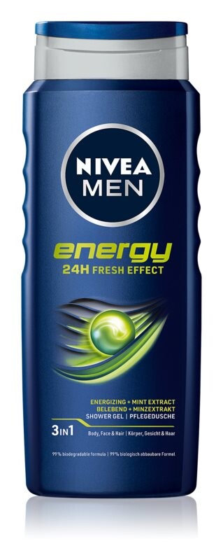 

Гель для душа для мужчин Nivea Men Energy