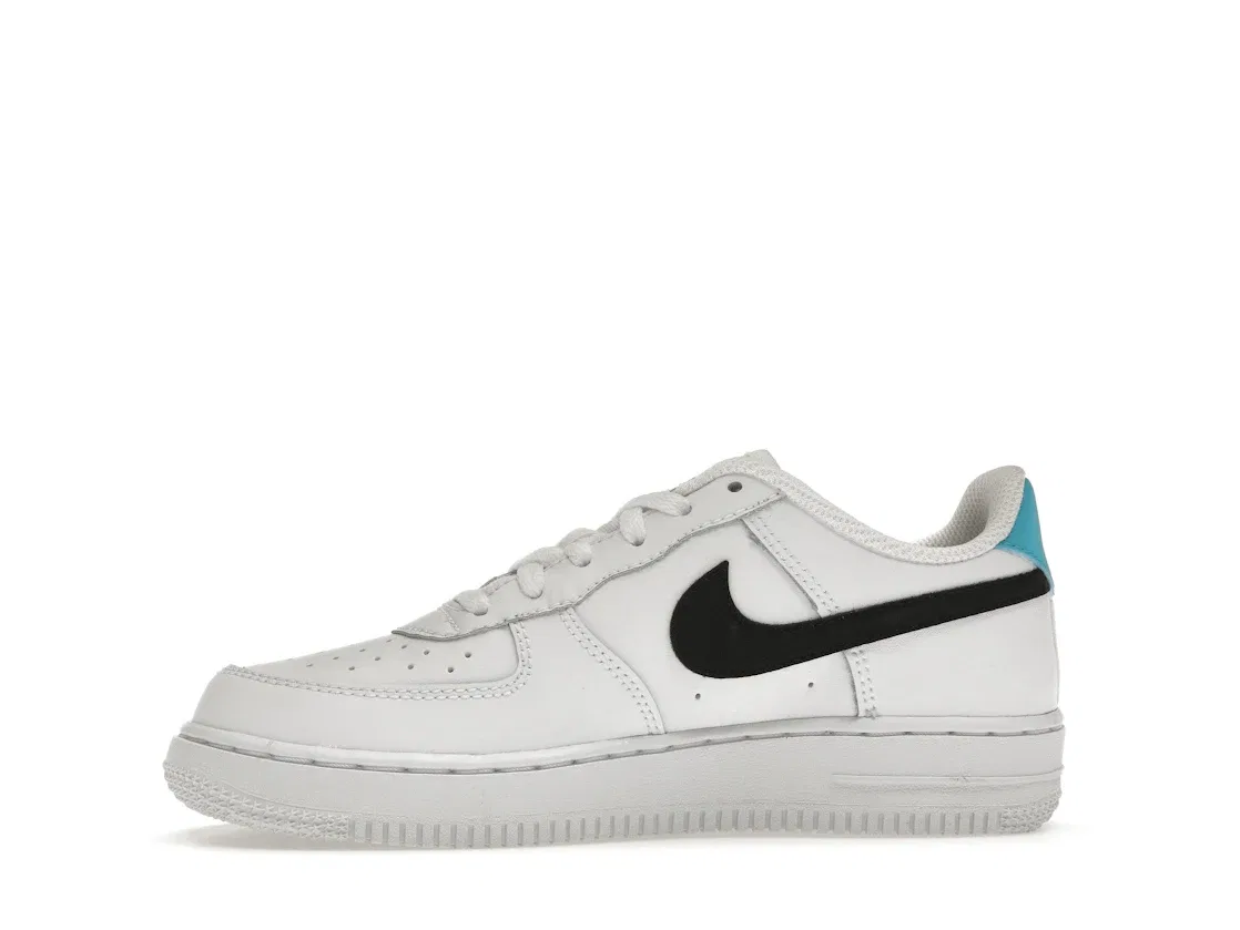 Детские кроссовки Lifestyle Nike Air Force 1 Low 07, White/Blue Fury/Back — фото 3