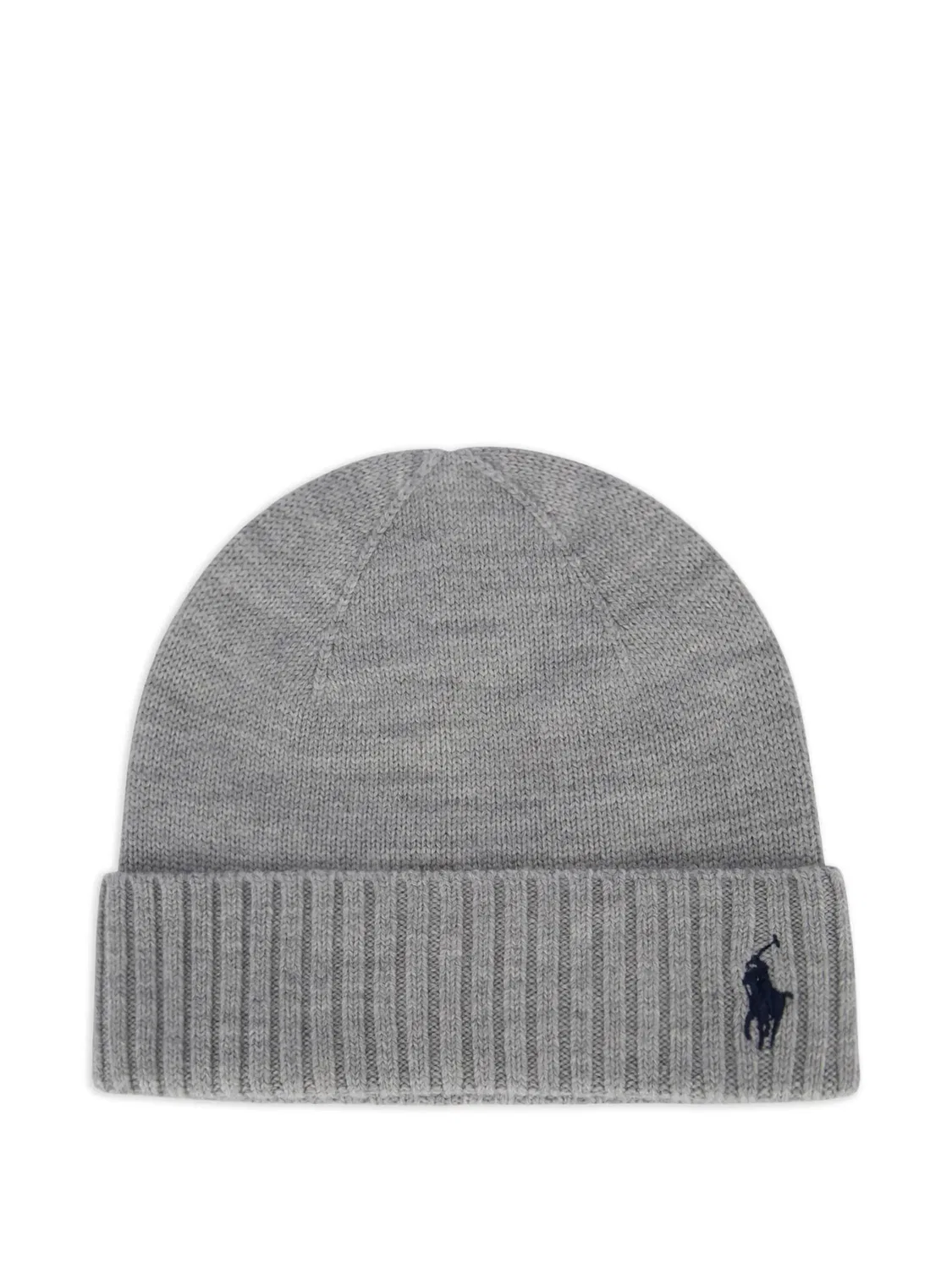 Шапка с мотивом Polo Pony Polo Ralph Lauren, светло-серый