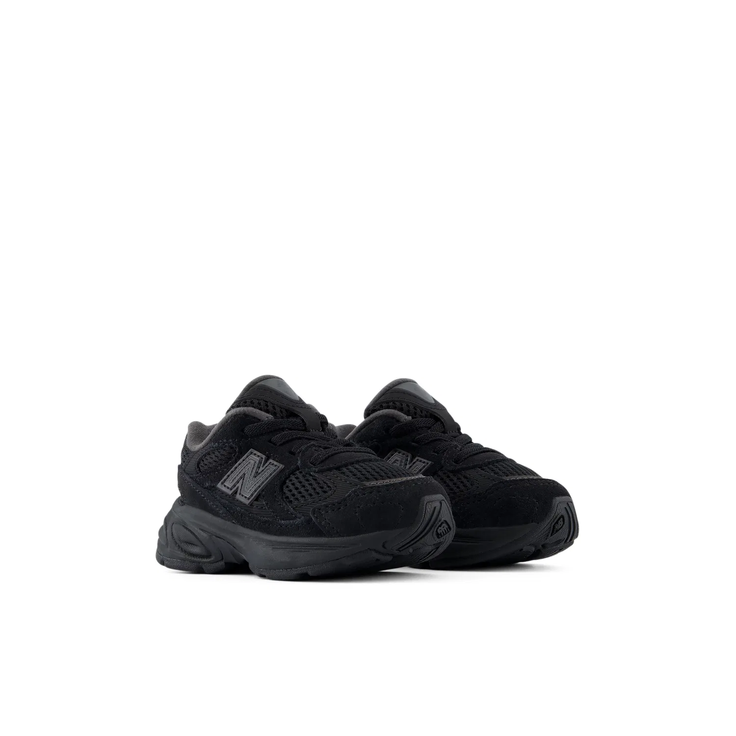Детские кроссовки с эластичными шнурками 2010 Bungee New Balance, Black — фото 2