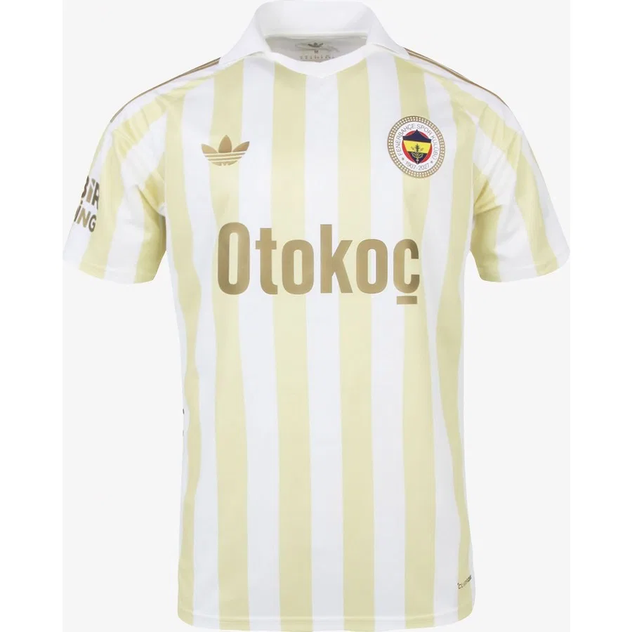 Футболка футбольная с длинным рукавом adidas Fenerbahce 2026/2027 Away, Желтый