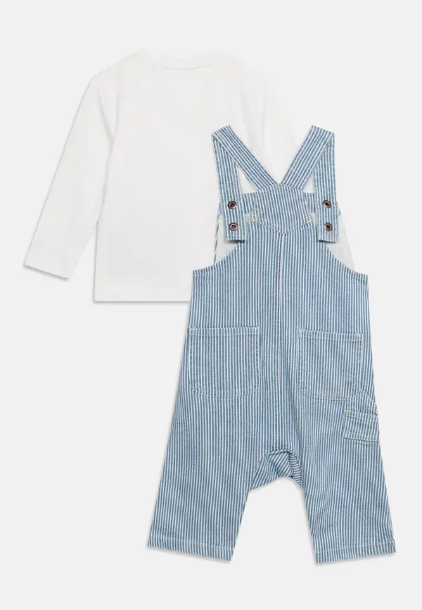 Комплект из джинсовой куртки и полукомбинезона, Tommy Hilfiger, light blue, светло-голубой — фото 2